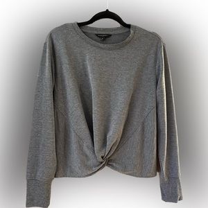 Luxe twist front sweatshirt - Banana Rep - L